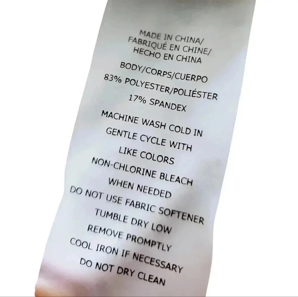 Marbled Betsey Johnson Performance Leggings Medium - Picture 4 of 4